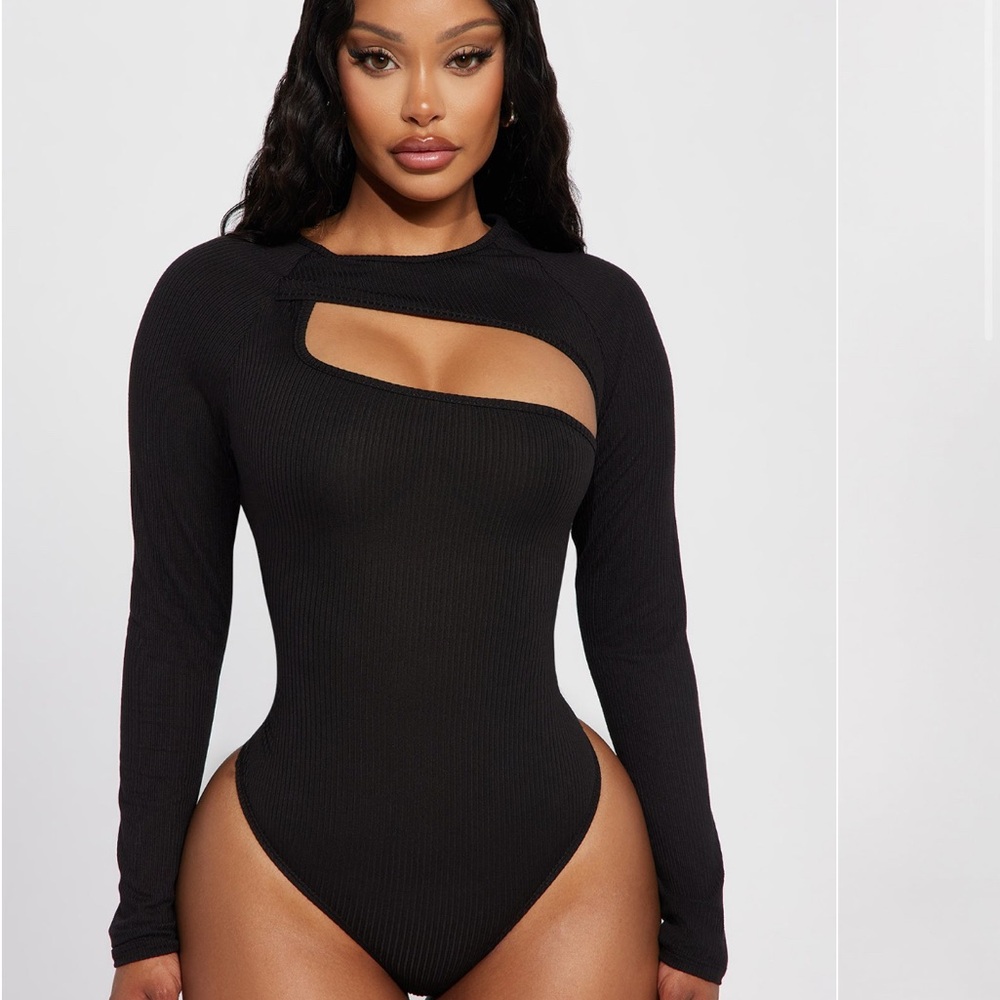 Fashion Nova Back Again Cut Out  Bodysuit